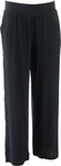 Cuddl Duds Softwear Stretch Wide Leg Pants Side Slit Black M Nwot (1071) New. Price: $19.99.