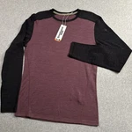 New Smartwool Classic Thermal Merino Base Layer Crew Men Argyle Purple Heather. Price: $85.45.