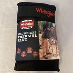 Nwt Mens Size Xl Wrangler Workwear Midweight Thermal Moisture Wicking Pant New. Price: $6.99.