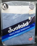 Vintage 60S 70S Duofold Nos Men 2-LAYER Underwear Blue Pants Size Medium 34-36 New. Price: $21.50.