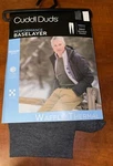 Cuddl Duds Mens Small Waffle Thermal Performance Baselayer Pants Charcoal New. Price: $24.95.