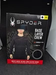 Spyder Mens Baselayer Thermo Web Wool Flex Ls Cool Crew Top Sz Medium 38-40 New. Price: $37.49.