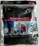 Xtek Ladies Black Performance Mesh Base Layer Ls Crew Top Size (33-34) New. Price: $14.99.
