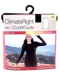 Climateright Cuddl Duds Womens Long Sleeve Crew Neck Base Layer Top Thumbholes New. Price: $10.19.
