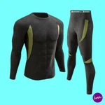 Uniquebella Men's Thermal Underwear Set, Fleece Lined, Black, Uk Eu 50 New. Price: $28.13.