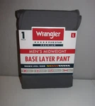 Mens Wrangler Midweight Base Layer Pants (size Large) Brand New In Package. Price: $11.99.