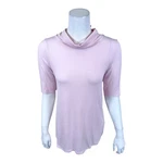 Cuddl Duds Softwear W/ Stretch Cowl Neck Elbow Sleeve Top Pink Small Sz New. Price: $20.00.