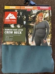 Ozark Trail Women Warmer Thermal Seamless Crew Neck Heritage Blue Size Xs New. Price: $12.99.