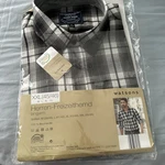 Watsons Oakroot Worker Long-sleeve Casual Shirt Size Xxl (45/46) Black White Nwt New. Price: $18.00.