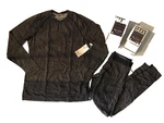 Saxx Grey 2 Piece Set Quest Quick Dry Base Layer Shirt And Pants Mens Medium New. Price: $92.99.