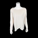 Cuddl Duds Women's Brushed Knit Hoodie Tunic Top Light Taupe Heather Small Size New. Price: $15.00.