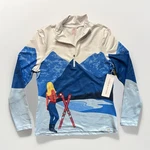 Krimson Klover Maple Leaf Ski Top Stp 1/4 Zip Baselayer Small New. Price: $79.90.