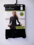 Cuddl Duds Womens Softwear Stretch Long Sleeve Crew Top Medium 10-12 Black New. Price: $24.99.