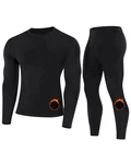 Runhit Thermal Underwear For Men Fleece Lined Long Johns Base Medium, Black New. Price: $42.49.