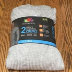 Fruit Of Loom Xl Gray 2 Pack Thermal Waffle Base Layer Crews Mens Shirts Ls New. Price: $9.99.