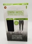 Omni-wool Mens Base Layer Bottoms Pants, 80/20 Polyester Blend, Medium 32-3 New. Price: $34.95.
