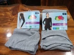 Fruit Of Loom Women's Thermal Underwear Set Gray, Size Xs (0-2) New. Price: $9.00.