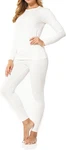 9M Women's Ultra-soft Fleece Lined Thermal Base Layer Top & Bottom Underwear ... New. Price: $33.01.