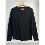 Omniwool Mens Black Long Sleeve Thermal Base Layer Shirt Top Medium Blend Pre-owned. Price: $17.00.