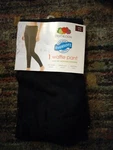 New Fruit The Loom Waffle Pant Eversoft Women's Size Xs 4-6 Black. Price: $10.00.