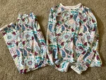 Climate Right Cuddl Duds Girls Warm 2PC Paisley Pj Pajama Set Size Pre-owned. Price: $5.50.