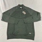 Kjus Golf Pullover Kulum Half Zip Xl Dark Olive Wool Polyamide Msrp $279 New. Price: $106.64.