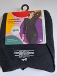 Woman Thermal Shirt Long Underwear Size 3X Kindly Yours Black New. Price: $20.00.