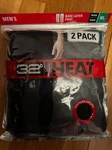 32 Degrees Heat Base Layer Pant Black Xl 2-PACK Men's New Sealed Free Shipping. Price: $19.95.