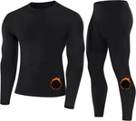 Runhit Mens Thermal Underwear Set Fleece Lined Long Johns Base Medium, Black New. Price: $34.73.