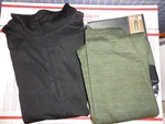 New Mens Terramar Merino Woolskins Medium Baselayer Bottom+avalanche Zipneck Top. Price: $36.99.