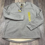 Lee Sherpa Lined Outdoor Henley Thermal Shirt Mens Gray Waffle Warm Soft Nwt New. Price: $26.95.