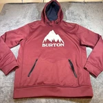 Burton Mens Dryride Crown Bonded Pullover Hoodie Maroon Large Ski Snowboard Pre-owned. Price: $34.99.