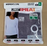 32 Degrees Women's Pack Scoop Neck Tee, White Heather Purple, Xl New. Price: $14.97.
