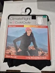 Cuddl Duds Climate Right Womens Black Long Sleeve Mock Neck Shirt Size Xl DR7 New. Price: $9.09.
