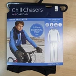 Chill Chasers By Cuddl Duds Warm Baselayer Black Crew And Pant Set Size Xs 4/5 New. Price: $9.99.