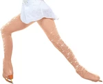 Chloenoel Figure Skating Ligth Tan Over Small, Light W/ Crystals On 2 Legs New. Price: $26.38.