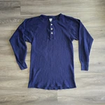 J.e. Morgan Long Johns Thermal Shirt Mens Sz Xl Blue Henley Cotton Base Layer New. Price: $24.95.
