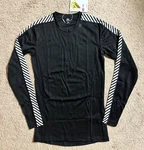 Helly Hansen Hh Lifa Crew Base Layer Top Long Sleeve Women's Sz Small Black New. Price: $30.00.