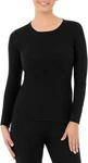 Fruit Of Women's Fit For Waffle Thermal Crew Top, Black Soot, X-small New. Price: $16.99.