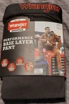 New Men Wrangler Base Layer Performance Pants Sz 2XL Black -4824. Price: $11.89.