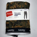 Hanes Thermal Bottoms Base Layer Tagless Elastic Band Hunting Camo Men Large New. Price: $15.97.