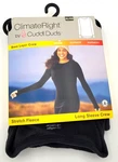 Climateright By Cuddl Duds Warm Stretch Fleece Long Sleeve Crew Black Size Xl New. Price: $16.95.