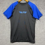 Elite Sports Mens Technical Fightwear Rash Guard Black Blue ETR710BU-2XL Pre-owned. Price: $14.95.