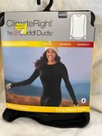 Climate Right Cuddl Duds Women Stretch Fleece Long Sleeve Crew Top Black Many Sz New. Price: $14.98.