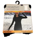 Climateright By Cuddl Duds Women Plush Warmth Base Layer Crew Top - Size Xxl New. Price: $8.99.