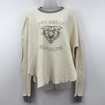 Great Wolverine Thermal Top Women's 1/S Distressed Oversized Grunge Graphic Pre-owned. Price: $39.88.