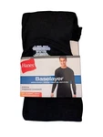 Hanes Men Waffle Knit Thermal Long Sleeve Shirt Black New. Price: $16.00.