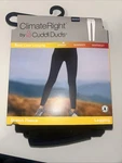 New Cuddl Duds Climateright Fleece Warmth Base Layer Leggings Womens Black. Price: $9.00.