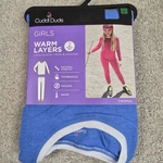 Cuddl Duds Girls L-10/12LIGHT Blue L/s Thermal Piece Top/bottom Set New. Price: $15.00.