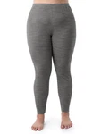 Fruit Loom Women's Eversoft Waffle Thermal Pants Gray Size (4-6) New. Price: $13.99.